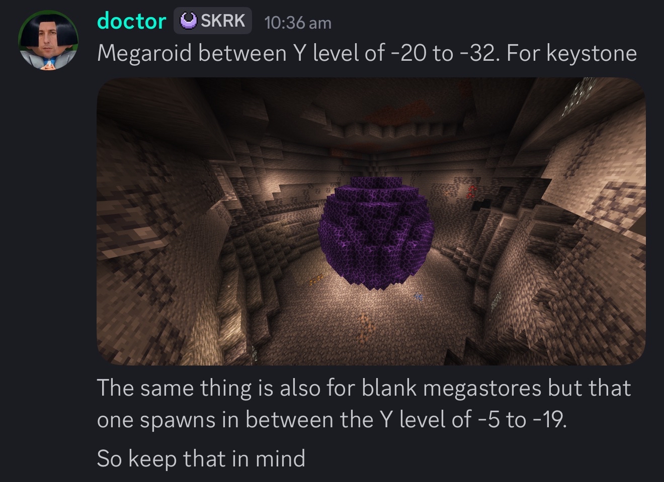Keystone & Blank Megastone location