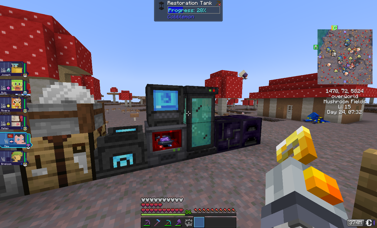 Fossil Resurrection Machine with Ancient DNA and Cloning Catalyst